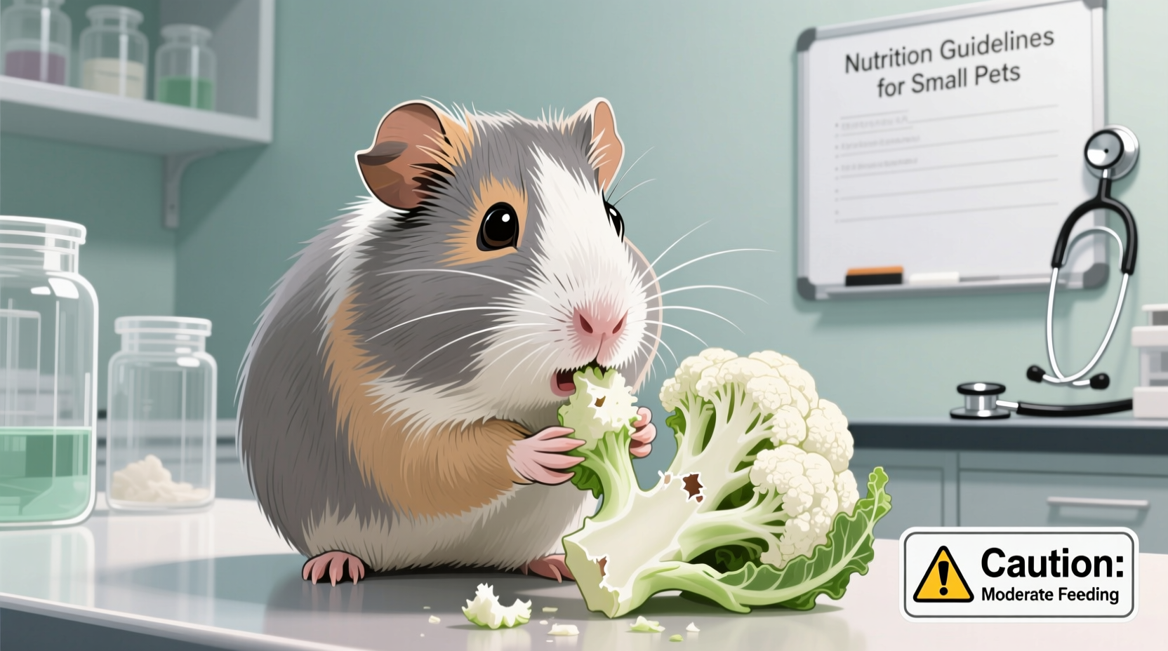 Can Guinea Pigs Eat Cauliflower? Safe Feeding Guide