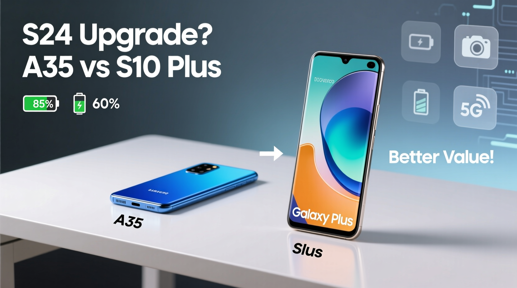samsung a35 vs s10 plus is it worth upgrading your old phone