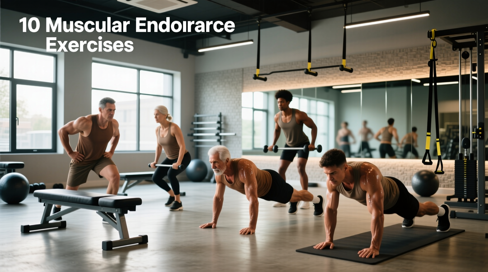 10 best muscular endurance exercises