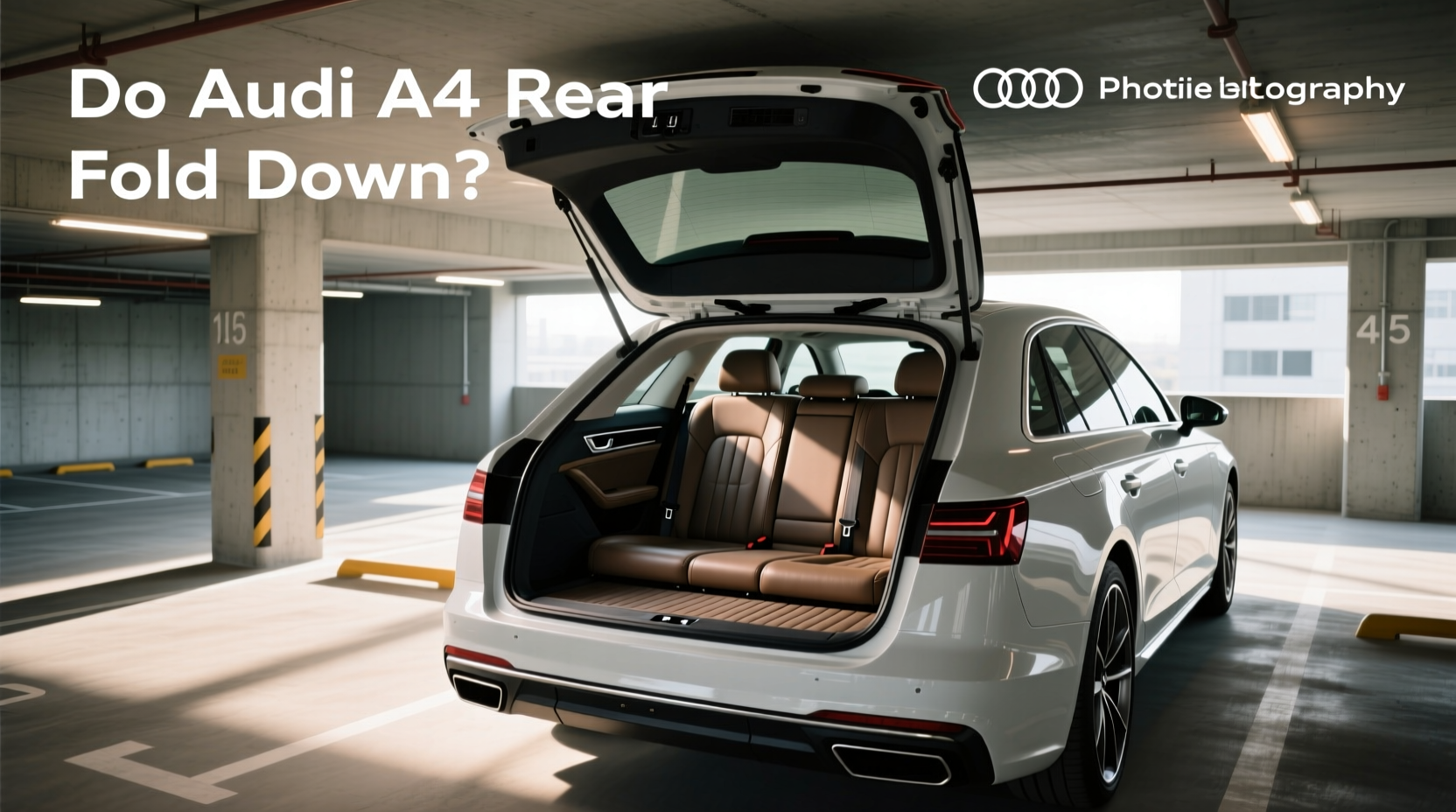How to Choose Audi A4 Rear Seat: Do Audi A4 Rear Seats Fold Down?