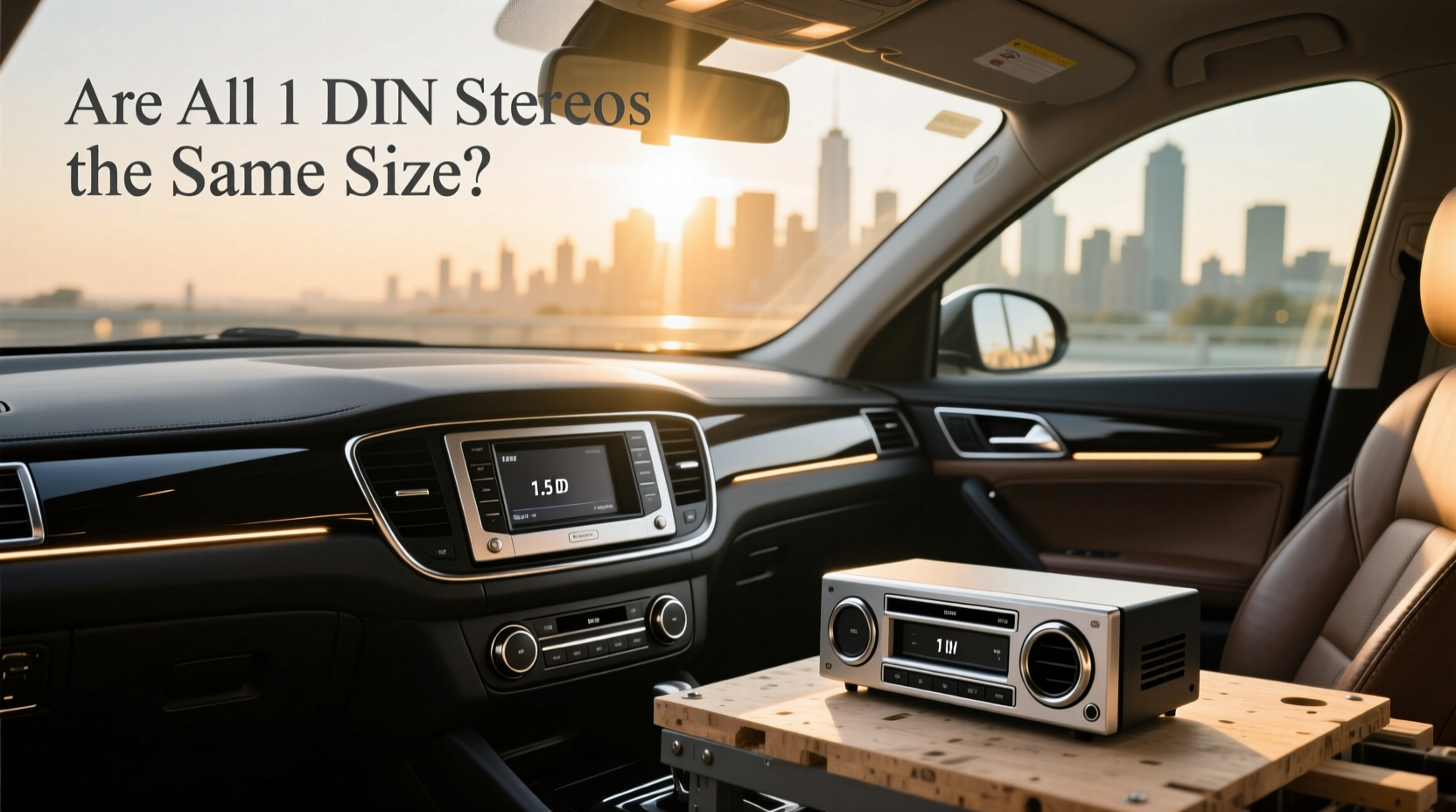 How to Choose 1.5 DIN Car Stereo, Are All 1 DIN Stereos the Same Size?