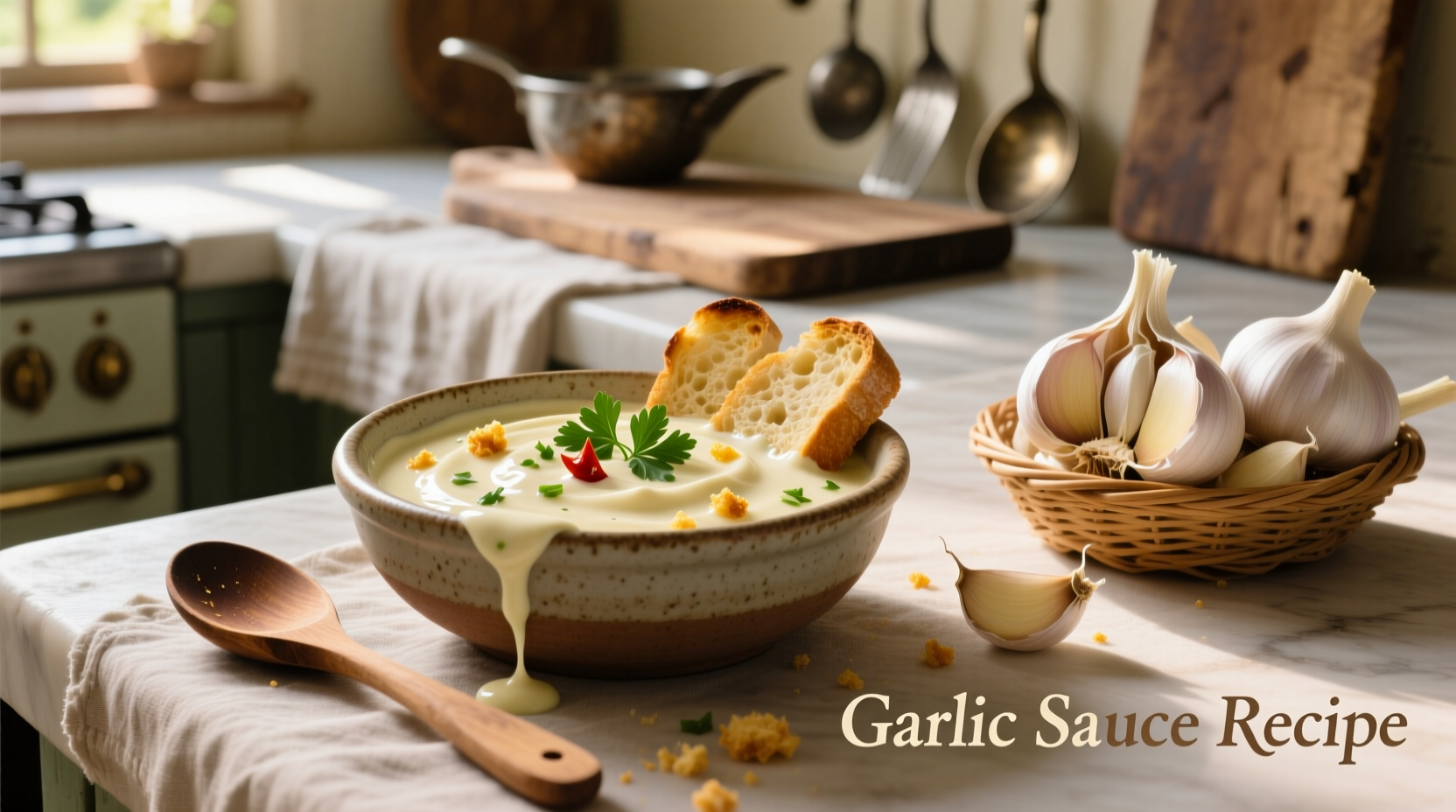 Perfect Garlic Sauce Recipe: Creamy, Flavorful & Foolproof