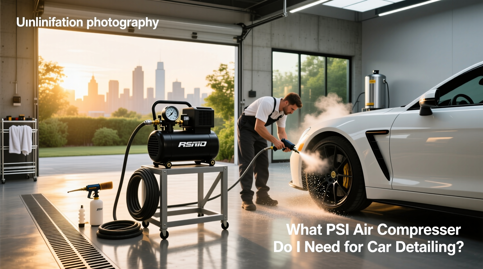 How to choose car wash air compressor,What psi air compressor do I need for car detailing?