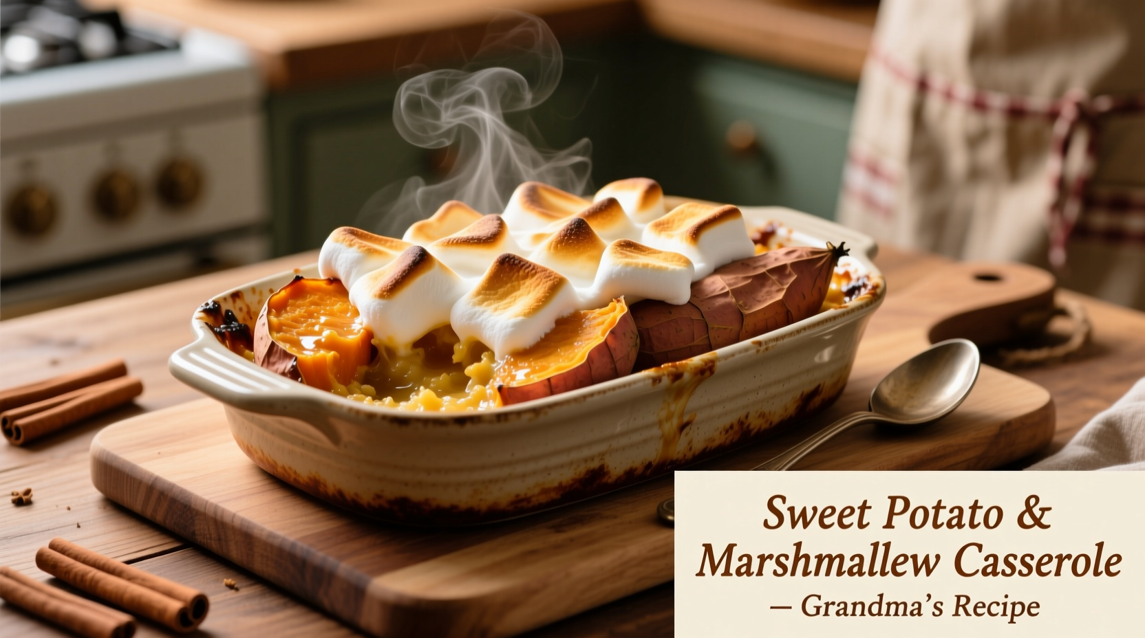 Perfect Sweet Potato Casserole with Marshmallows Recipe