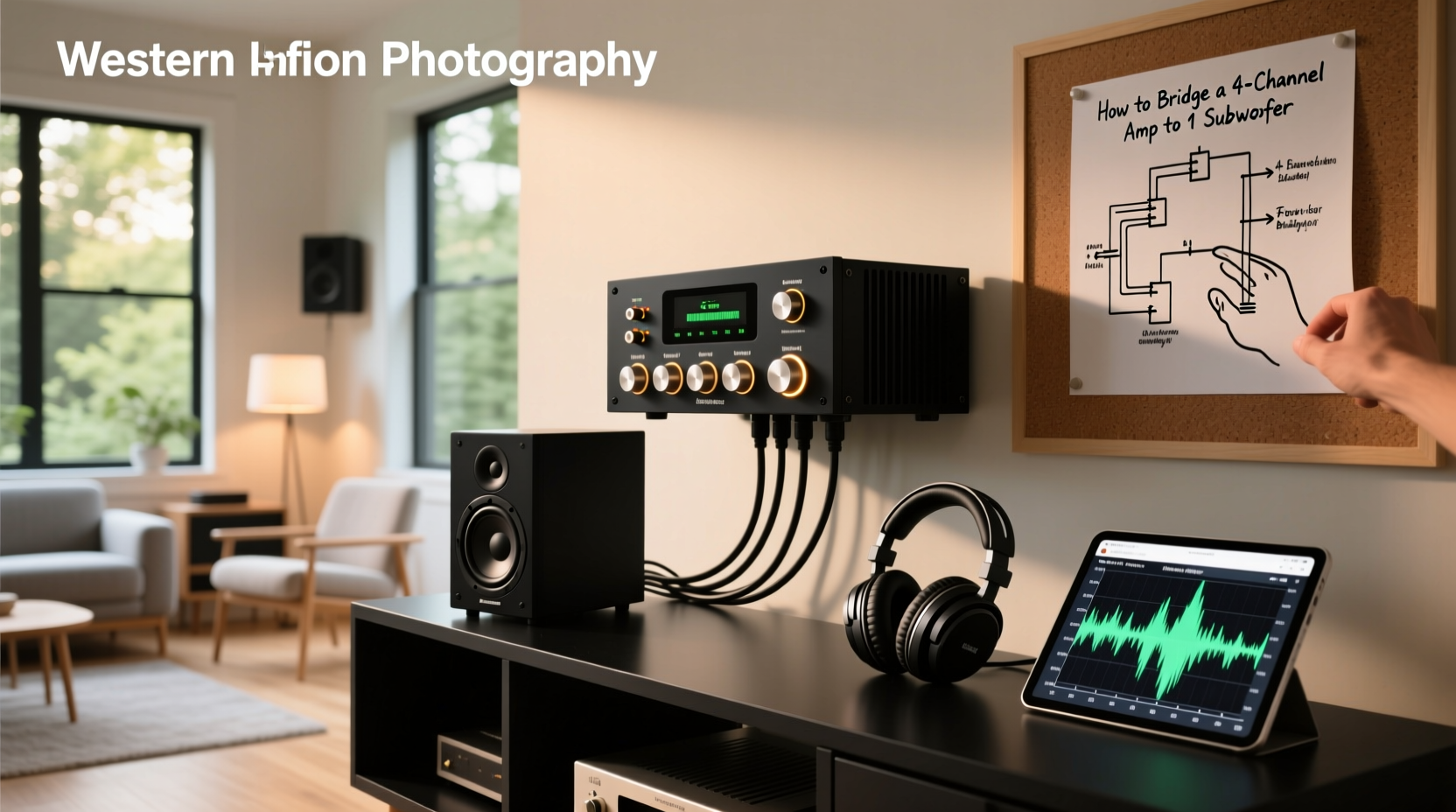 How to Bridge a 4-Channel Amp to 1 Subwoofer Guide