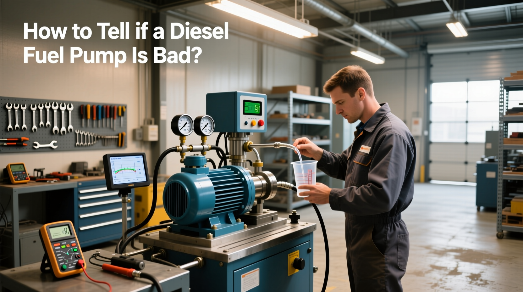 How to choose diesel pump tester, How to tell if a diesel fuel pump is bad?
