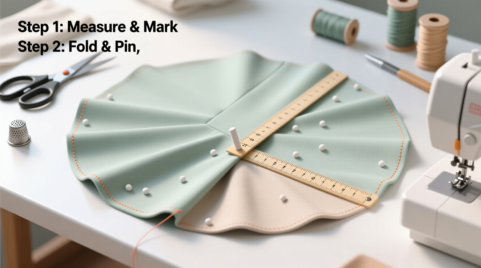 mastering the perfect hem step by step guide to hemming a circle skirt with ease