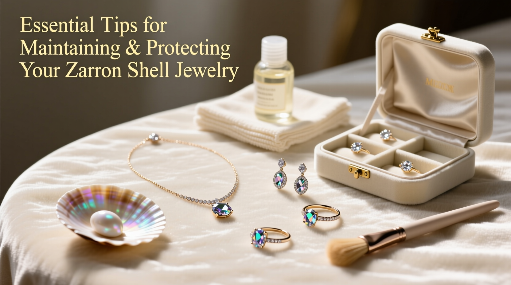 essential tips for maintaining and protecting your zircon shell jewelry