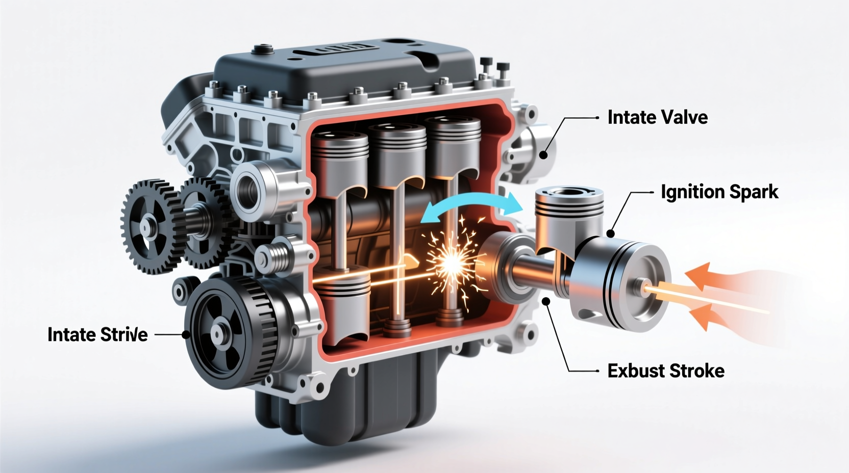 how engine car works