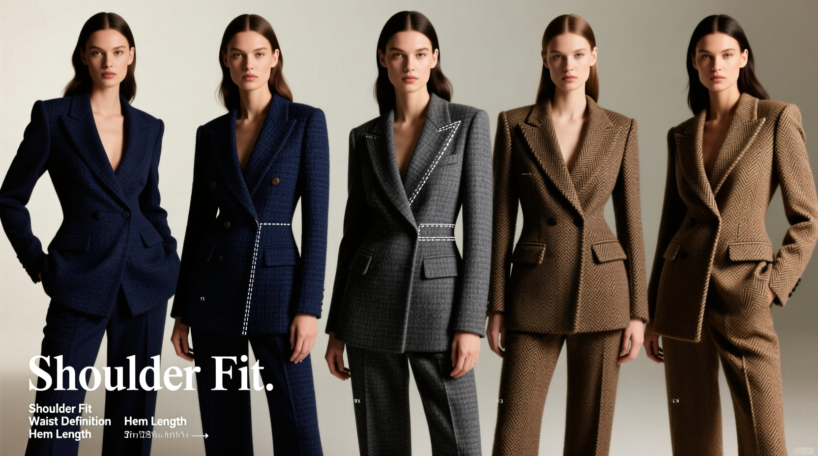 styling tweed sets a body type guide to perfect fit and flattering looks