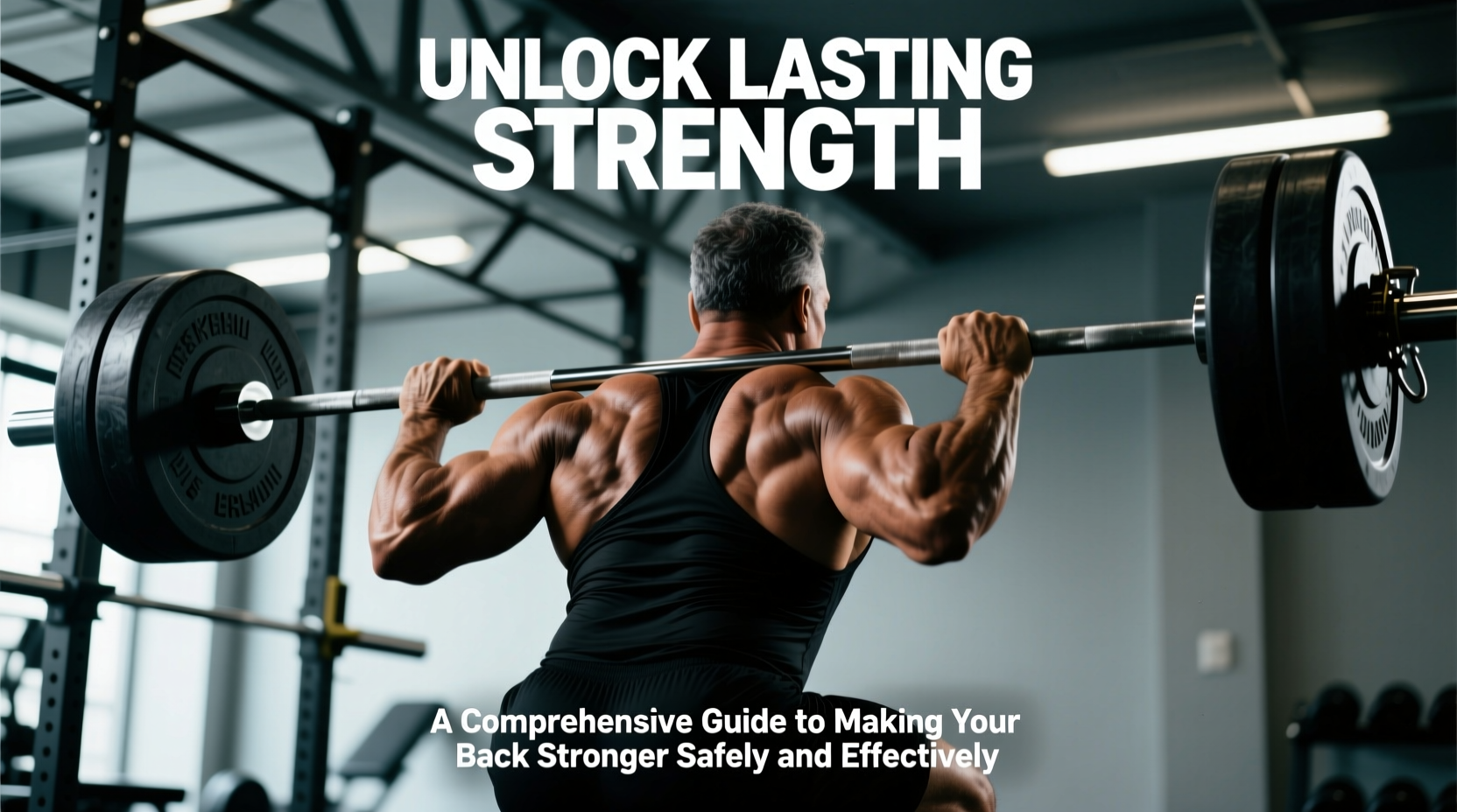 unlock lasting strength a comprehensive guide to making your back stronger safely and effectively