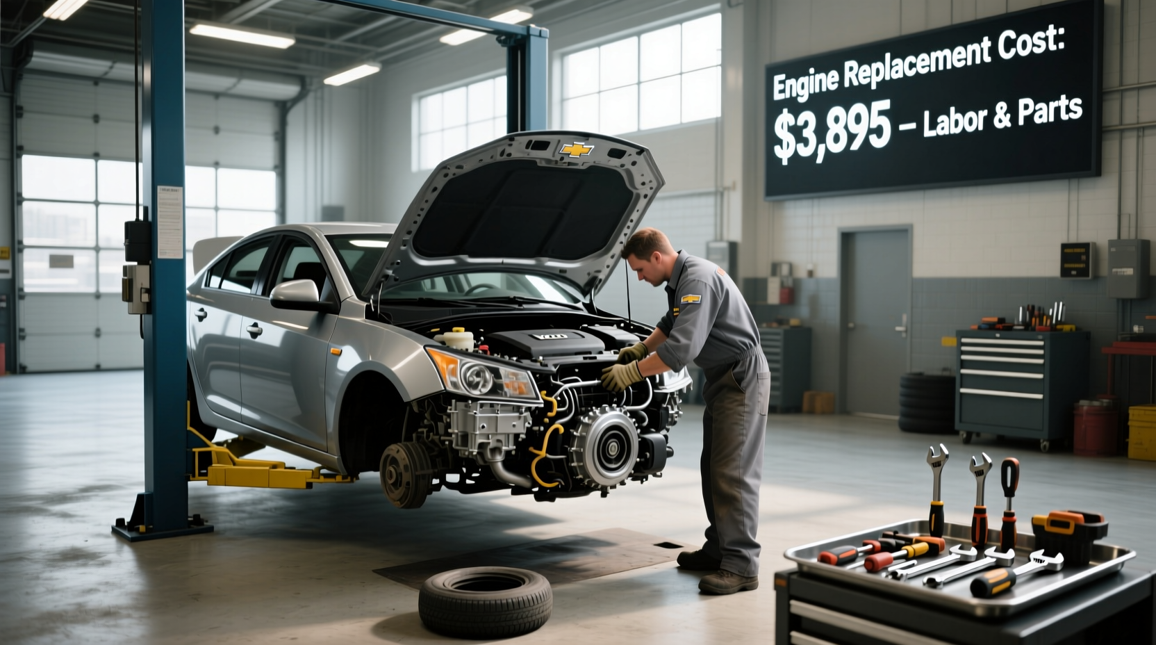How Much Does a Chevy Cruze Engine Replacement Cost?