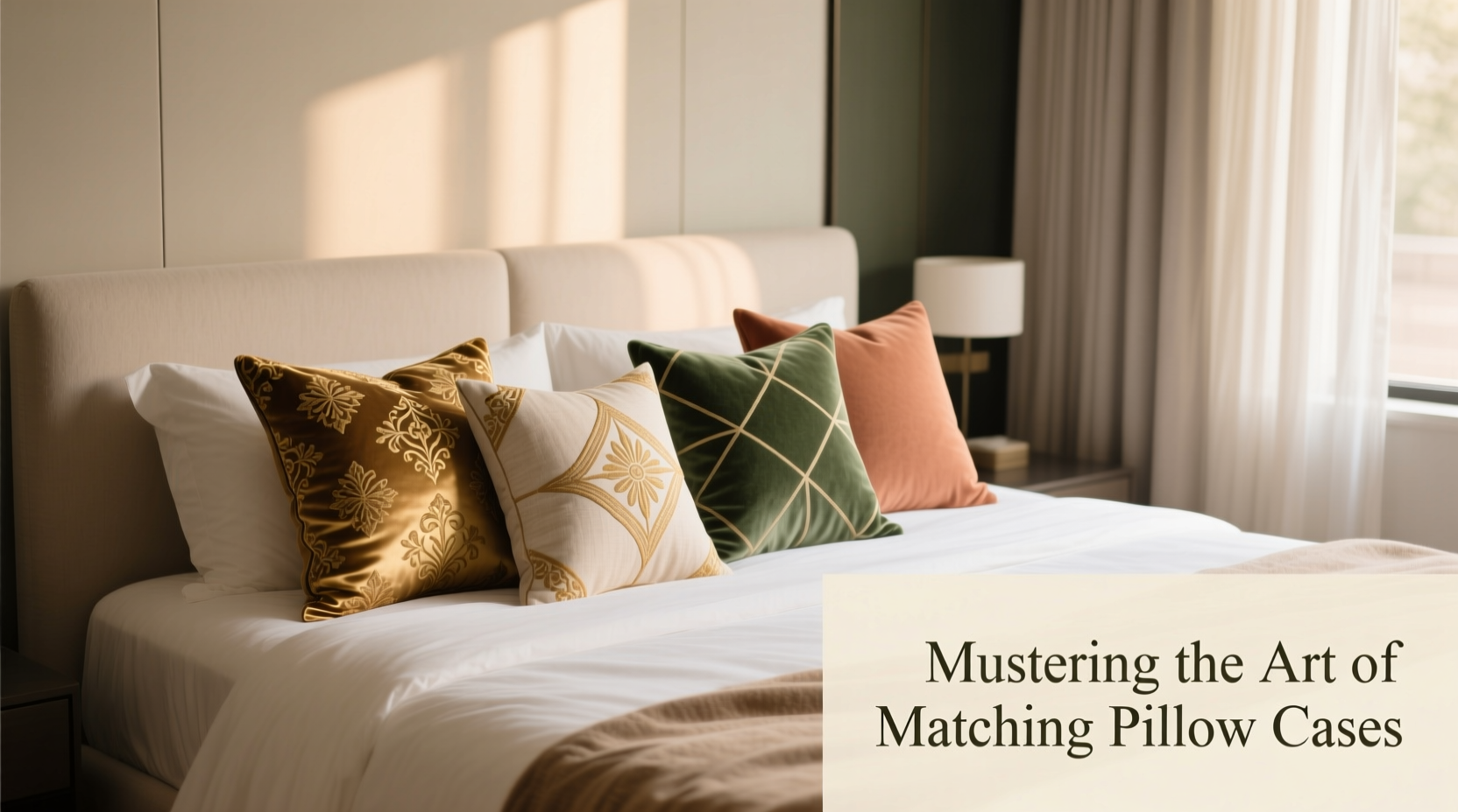 mastering the art of matching decorative pillow cases to elevate your home bedding style