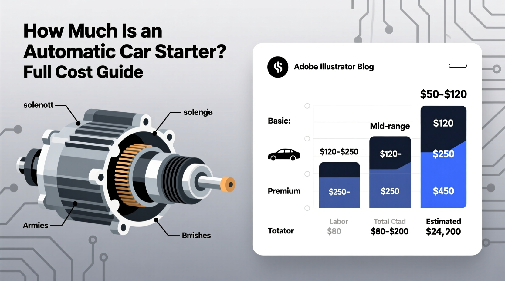 how much is an automatic car starter