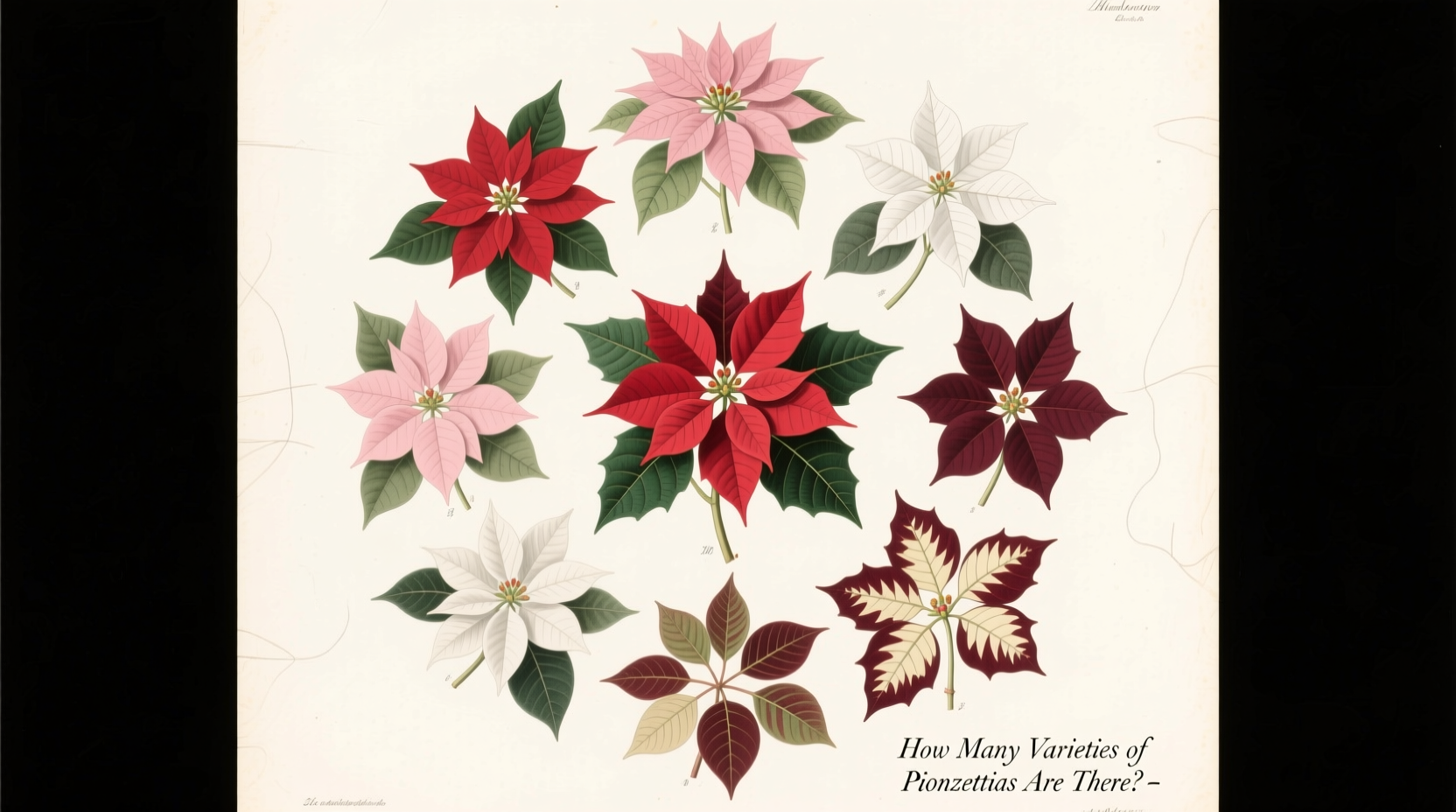 How Many Varieties of Poinsettias Are There? Over 100 Confirmed Cultivars