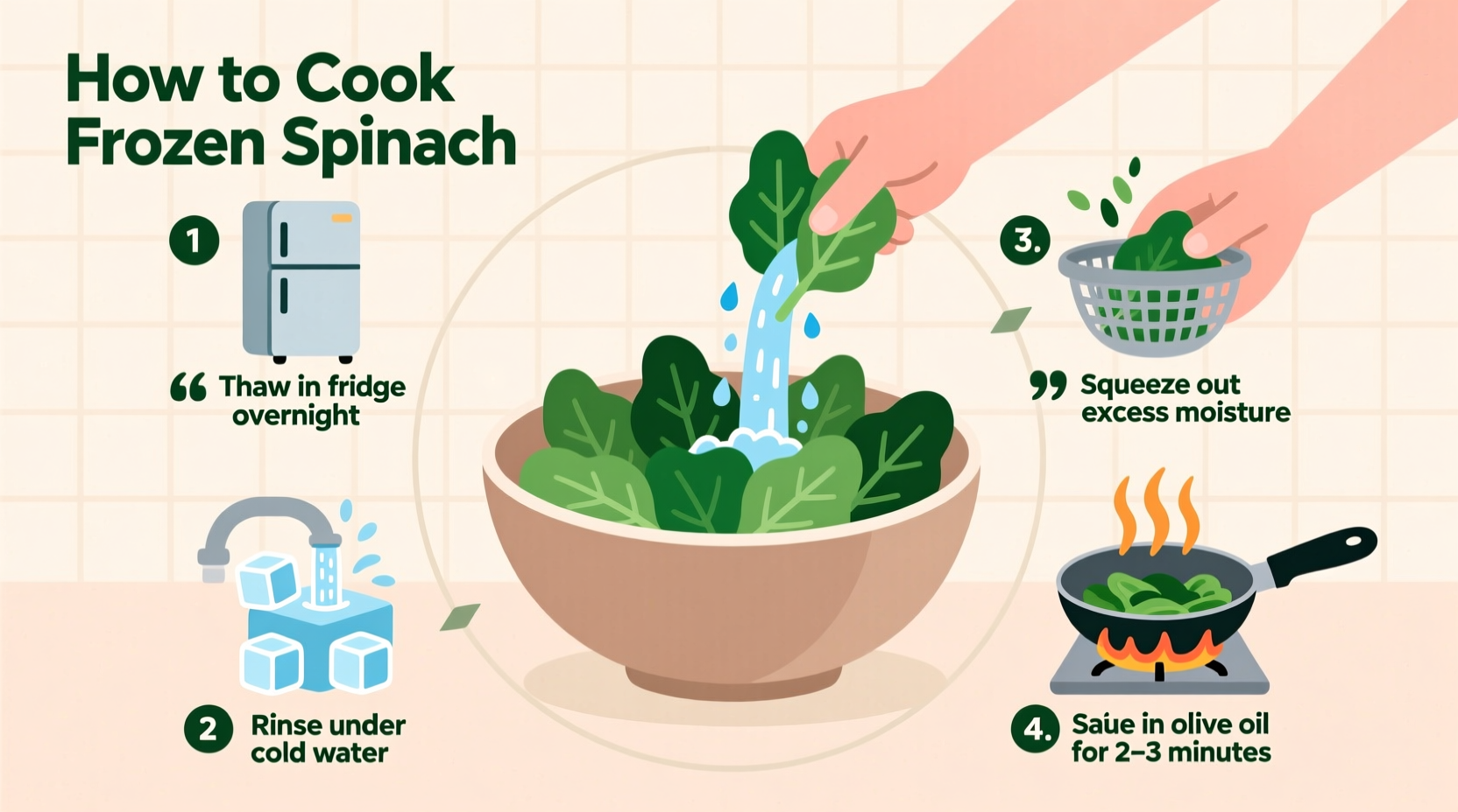 How to Cook Frozen Spinach: Perfect Methods Revealed