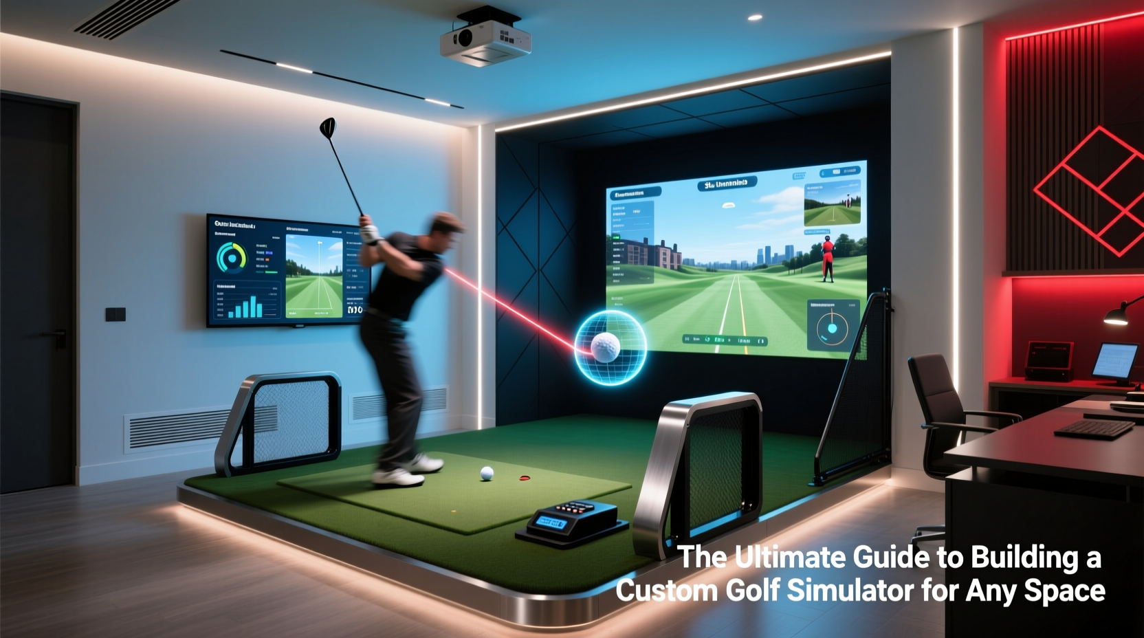 the ultimate guide to building a custom golf simulator for any space