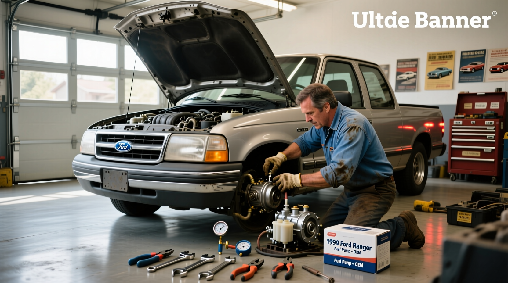 How to Replace a Fuel Pump on a 1999 Ford Ranger