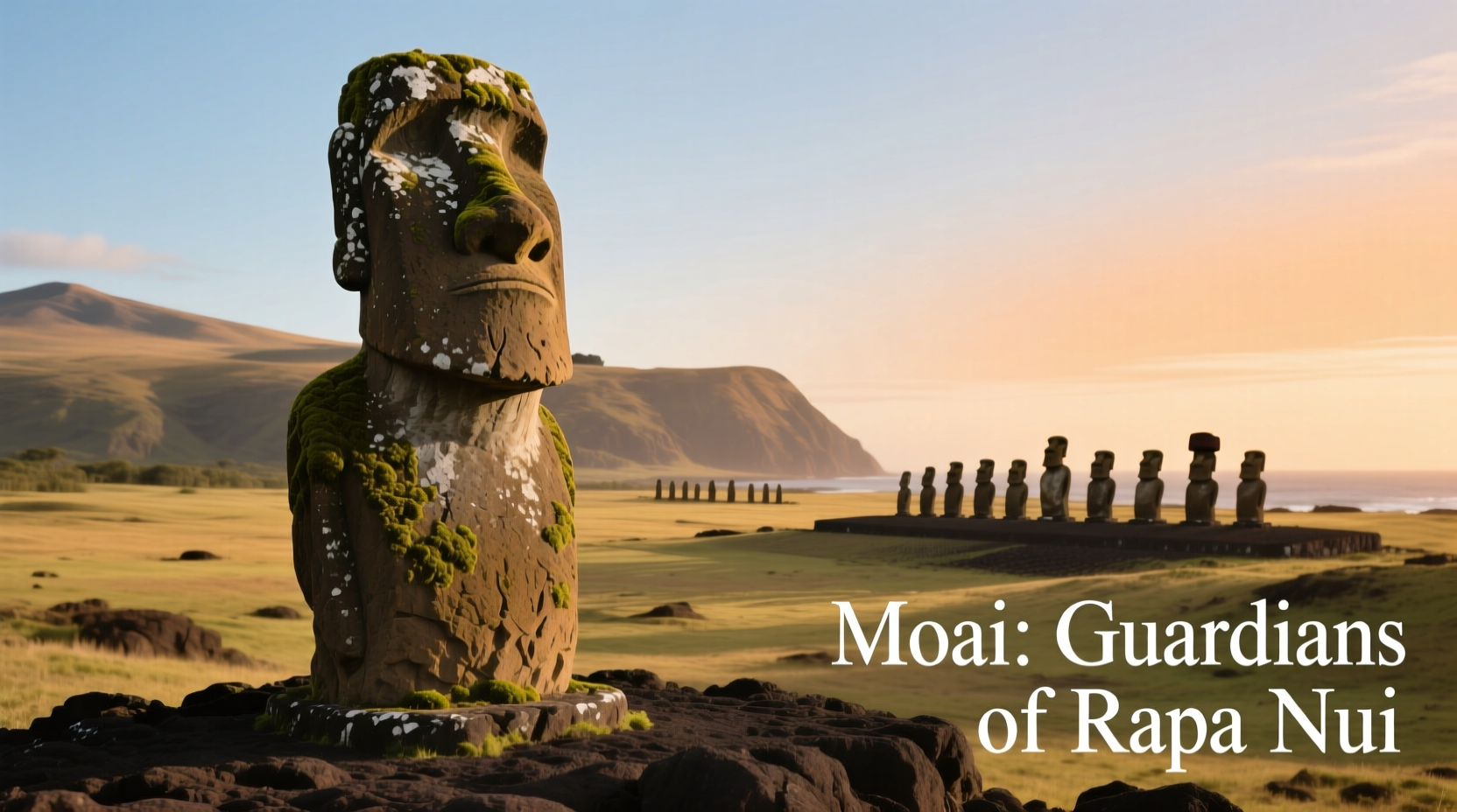 what are the statues called on easter island