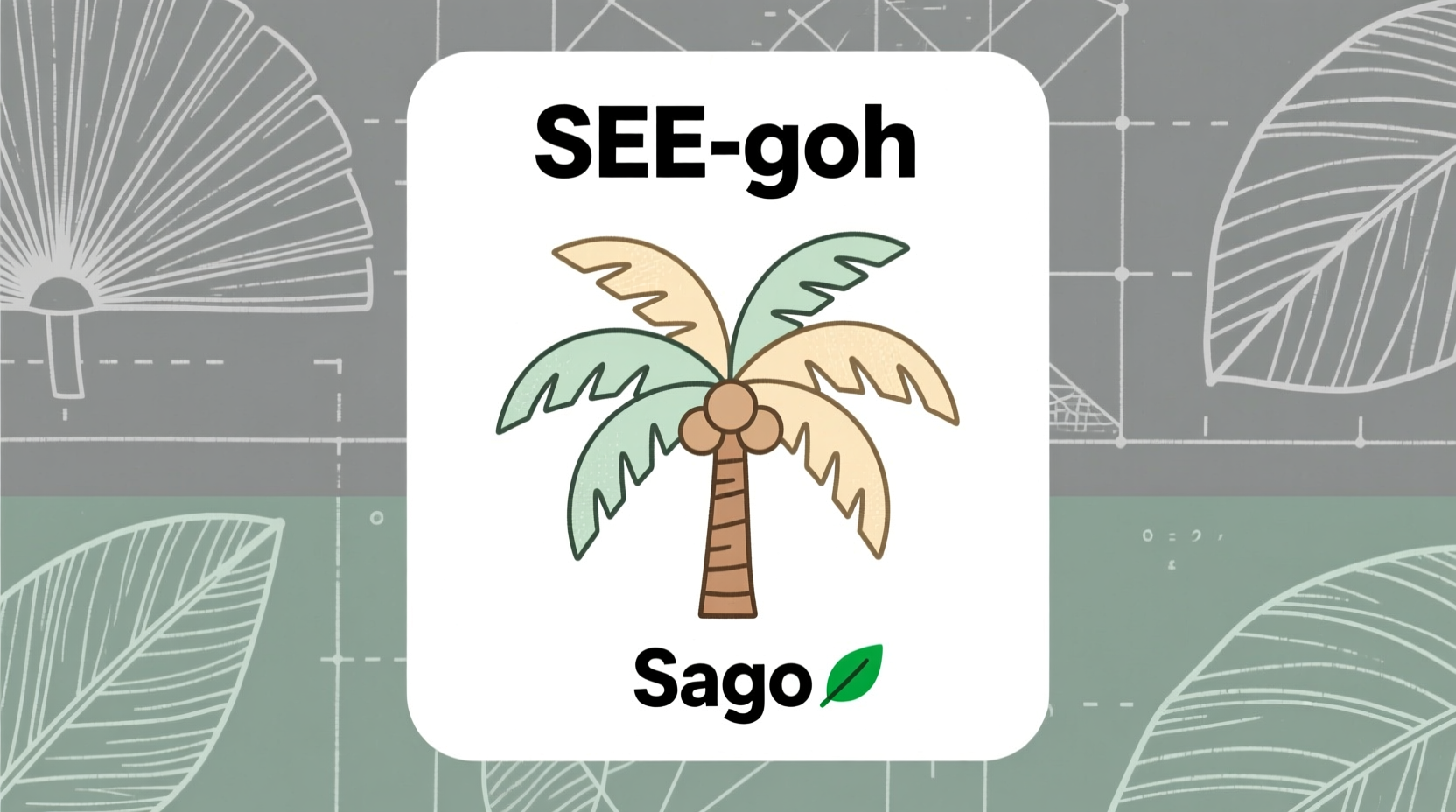 How to Pronounce Sago: SEE-goh Guide