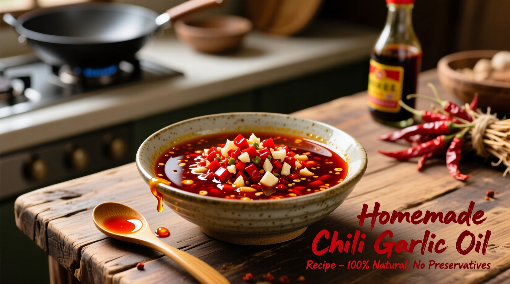 Perfect Homemade Chili Garlic Oil Recipe in 15 Minutes