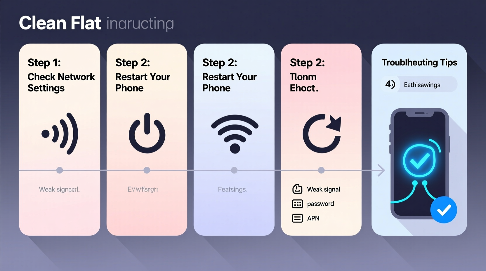 a step by step guide to setting up and troubleshooting mobile phone internet connections
