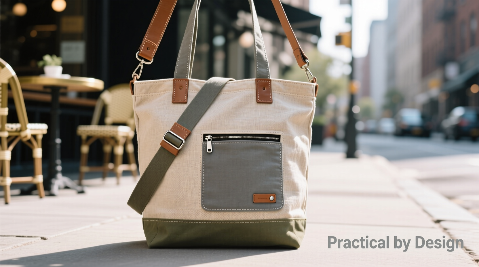 tote bag or crossbody bag for everyday which is actually more practical