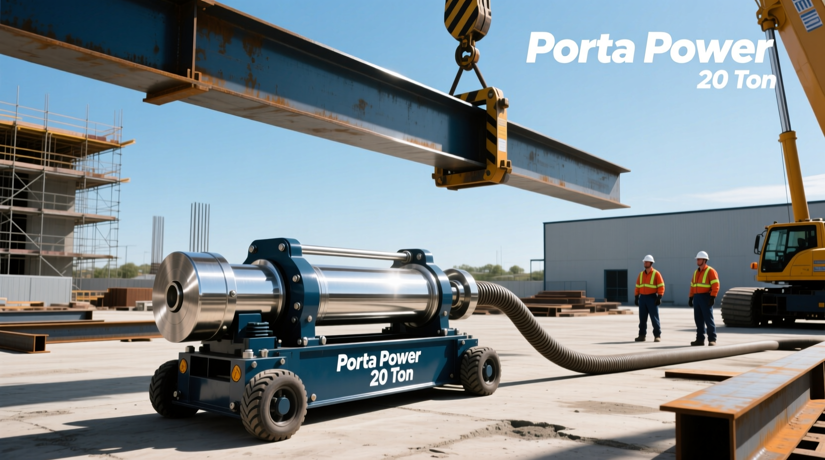 20 ton porta power guide uses