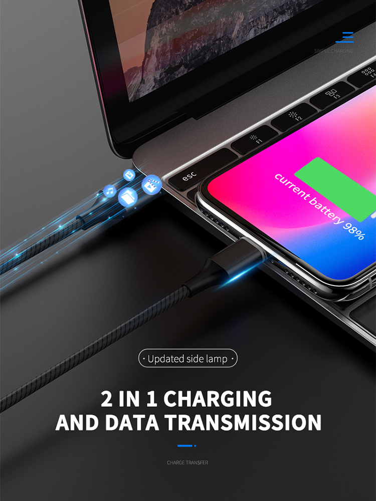New design super speed charger 3in1 usb magnetic charging cable