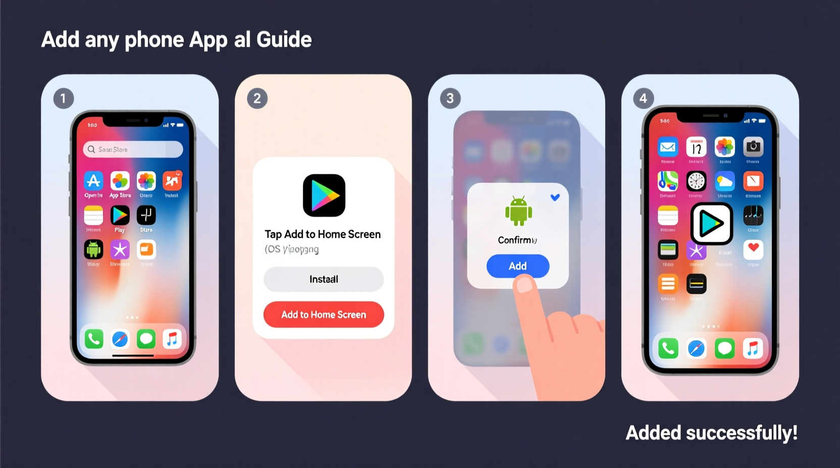 step by step guide how to add any phone app to your home screen for quick access