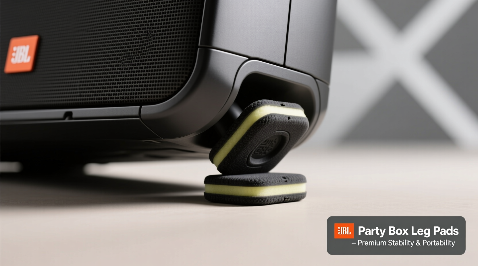 jbl party box legs pad