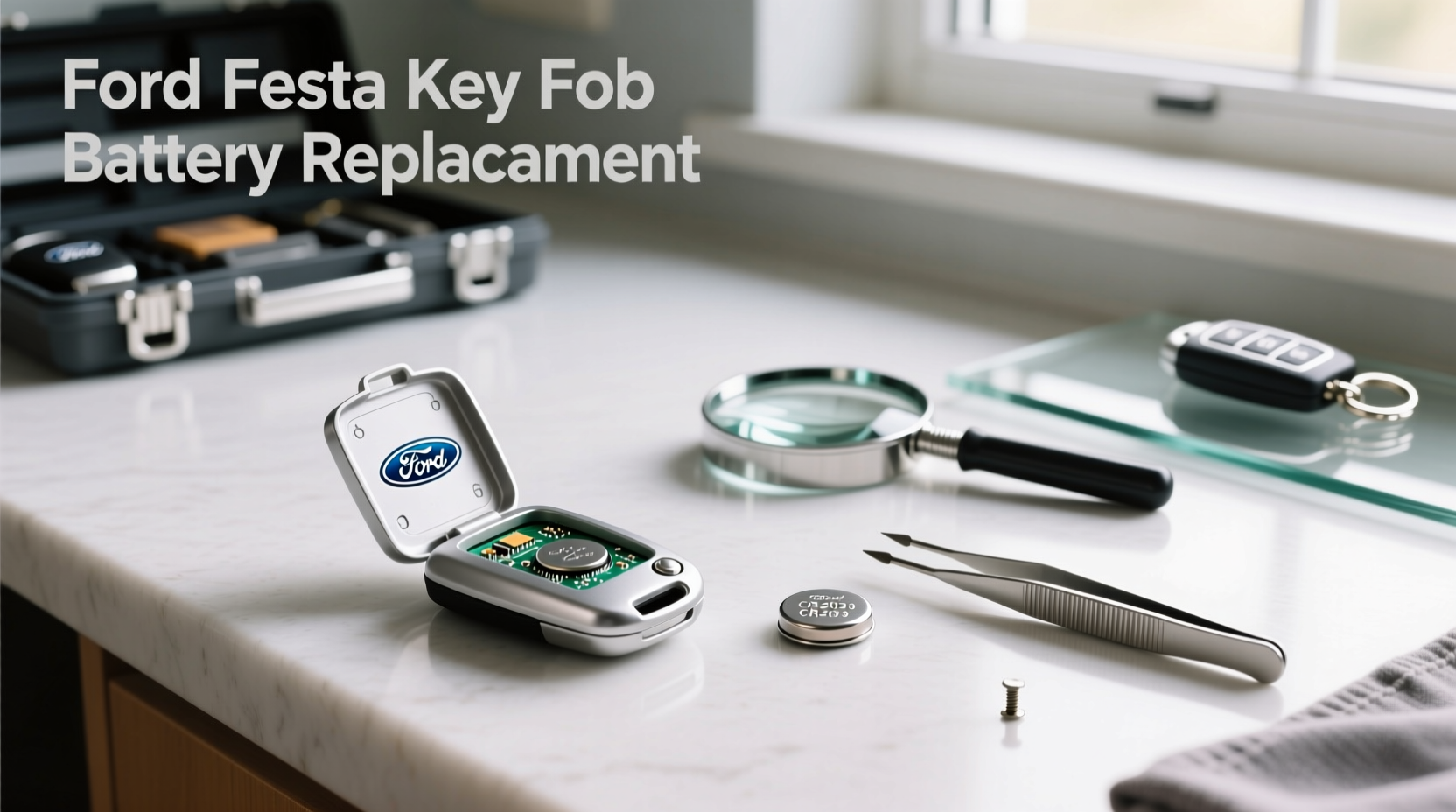 How to Replace Ford Fiesta Key Fob Battery Step by Step