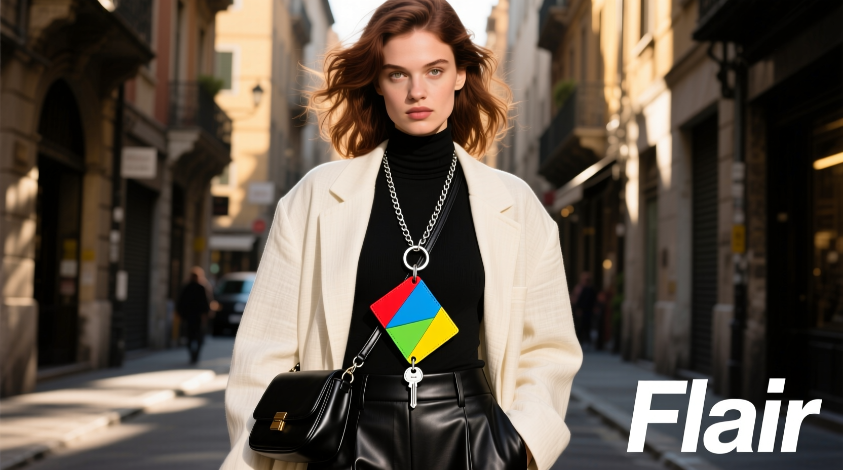 creative outfit ideas for styling your color block bag pendant keychain with flair