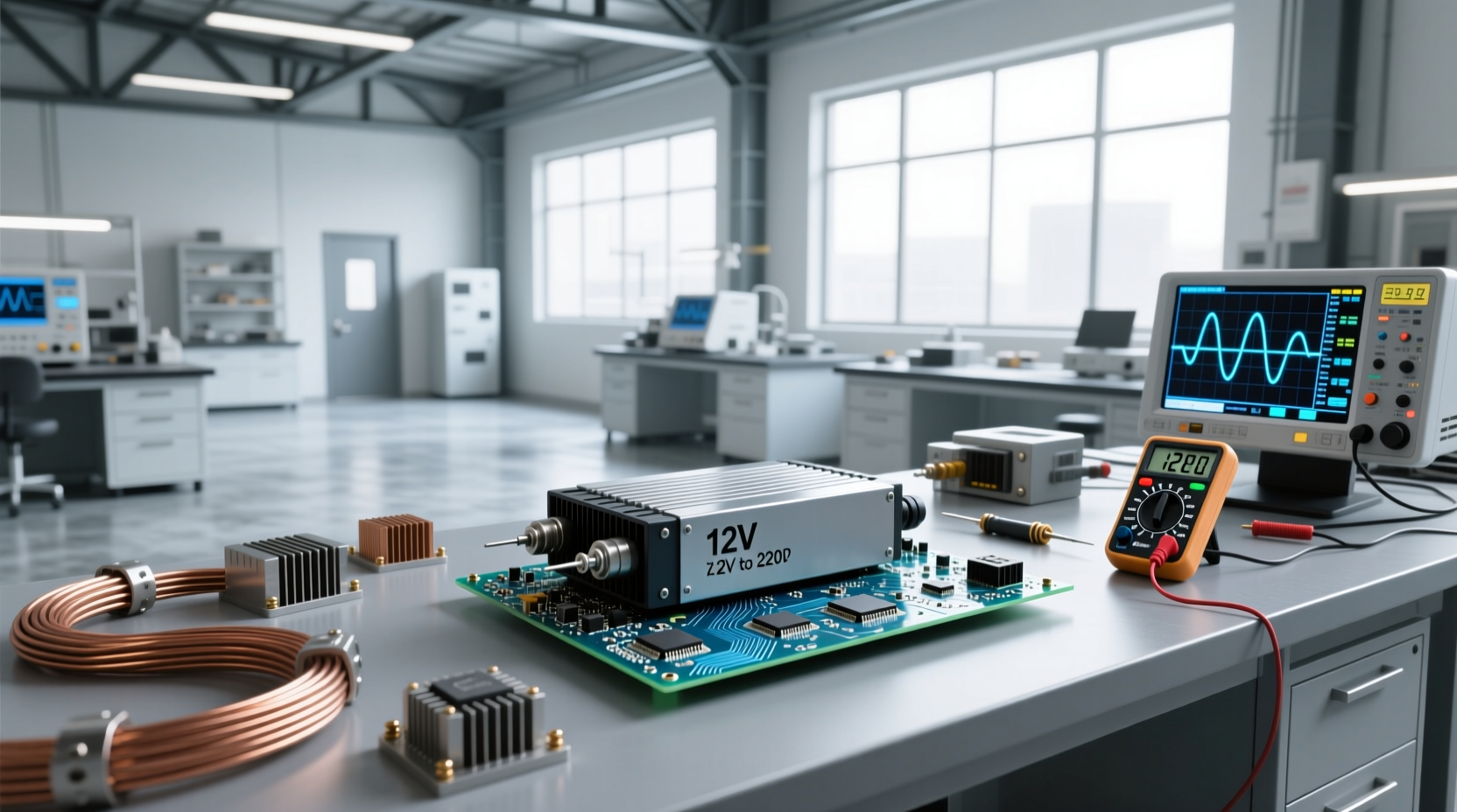 12v to 220v inverter board guide