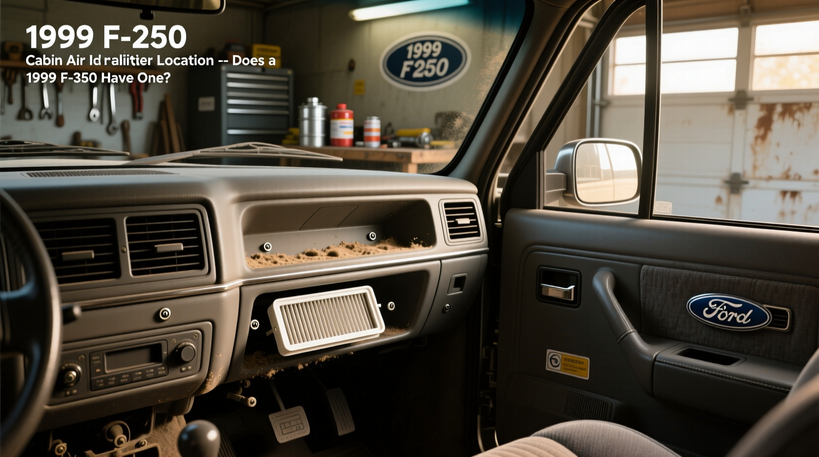 1999 f250 cabin air filter location replacement guide