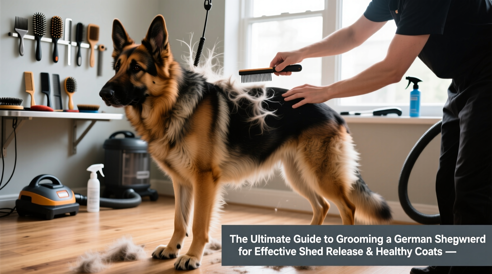 the ultimate guide to grooming a german shepherd for effective shed release and healthy coats
