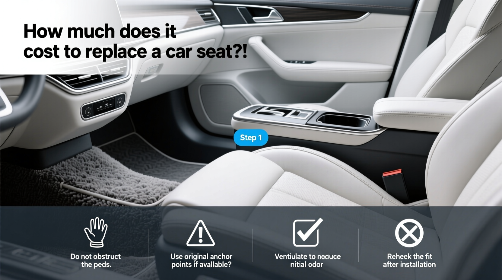How Much Does It Cost to Replace a Car Seat: Buying Guide