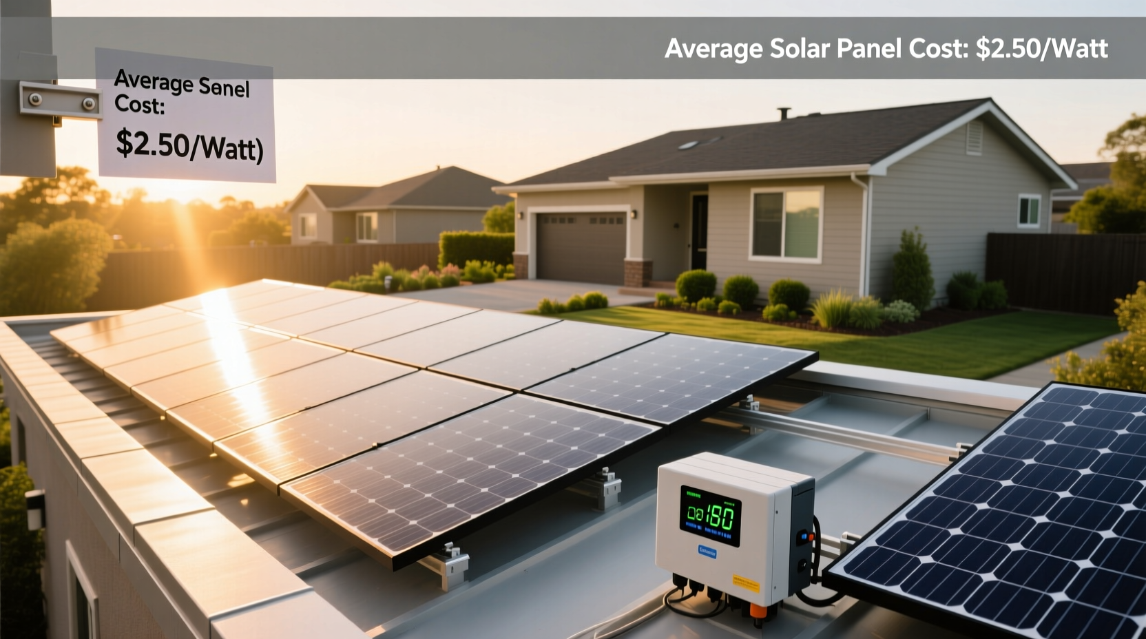 average solar panel cost realistic 2024 guide