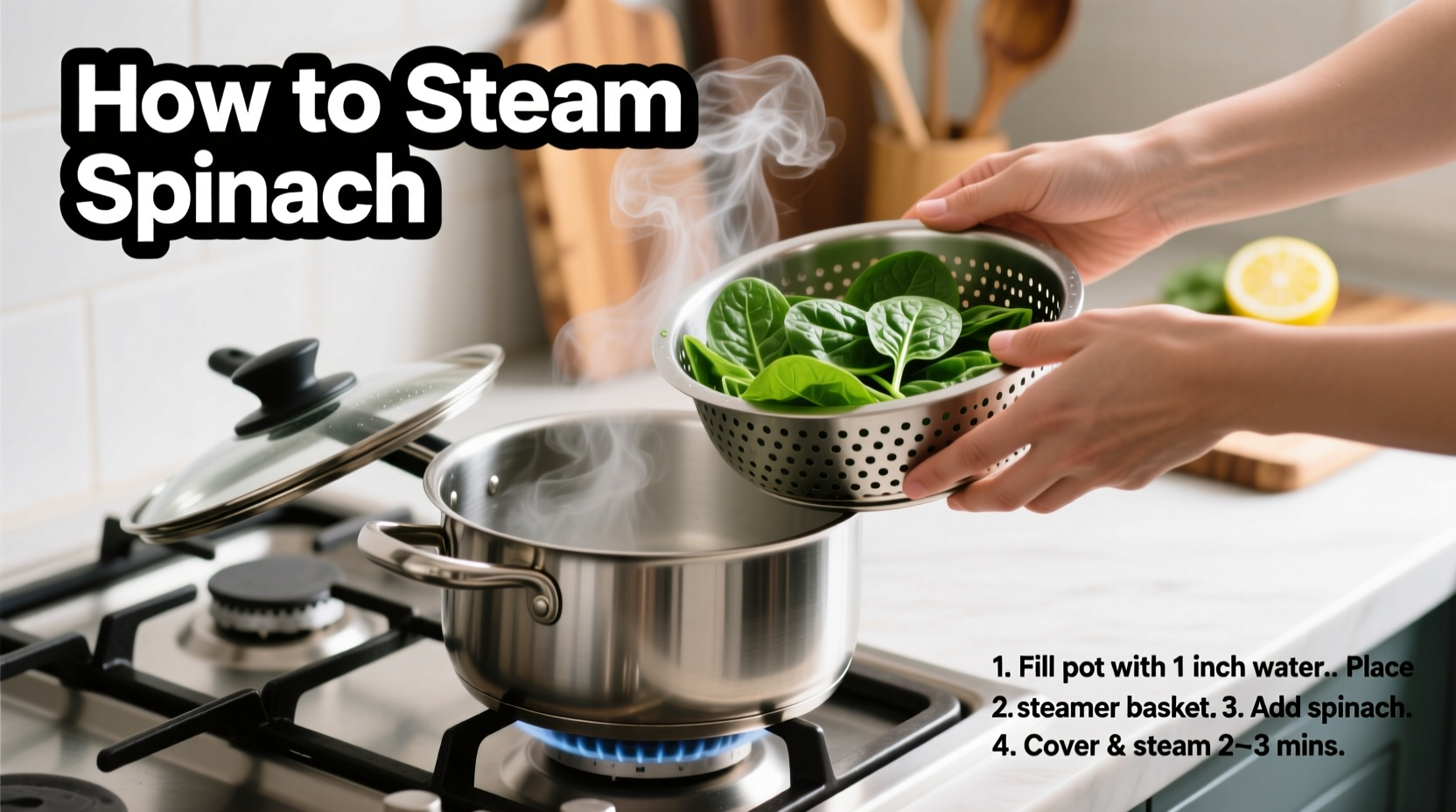 How to Steam Spinach: Quick 5-Minute Guide