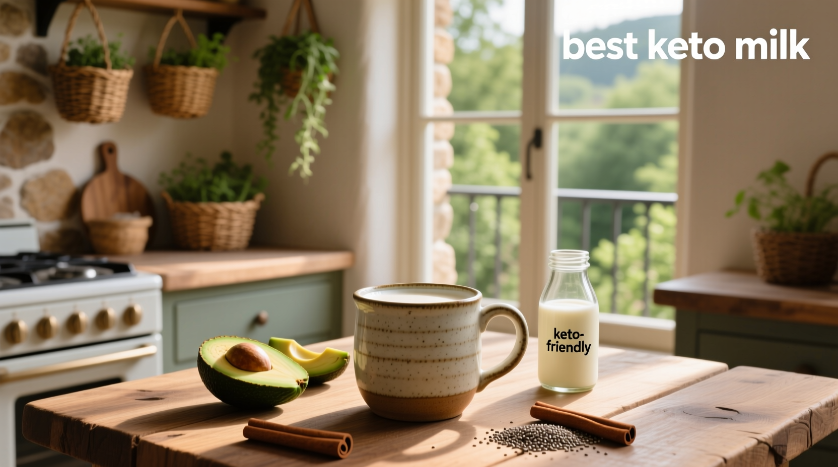 best keto milk choices