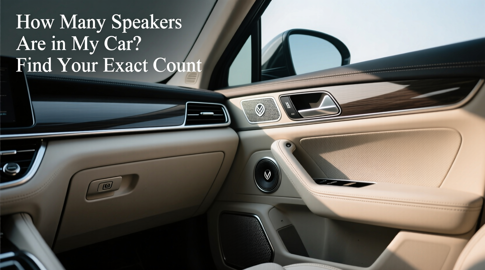 how many speakers are in my car