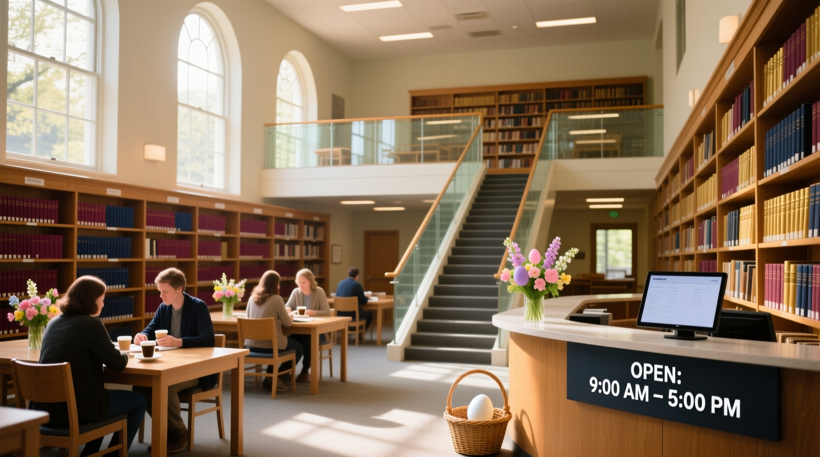 Are Libraries Open on Easter Sunday?