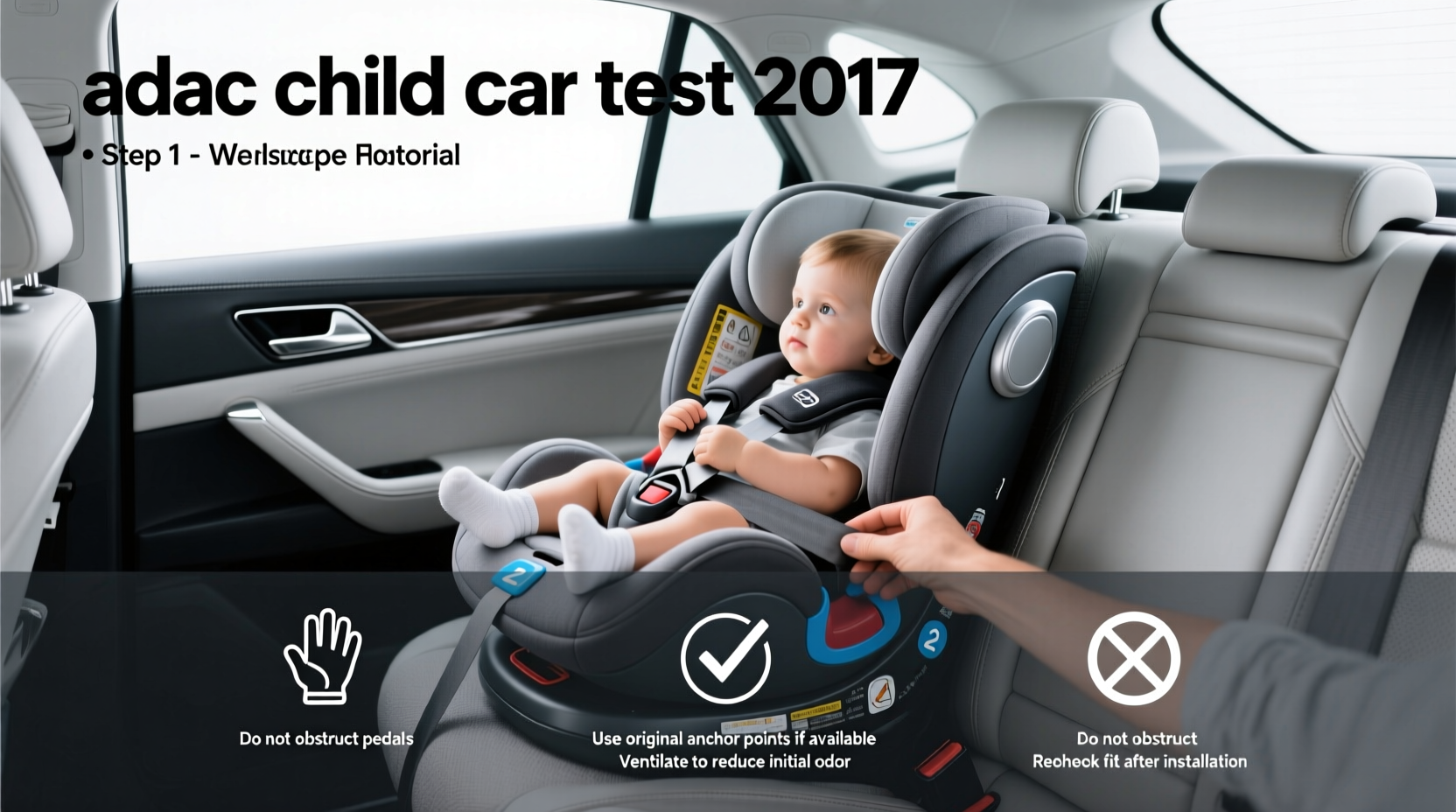 adac child car seat test 2017
