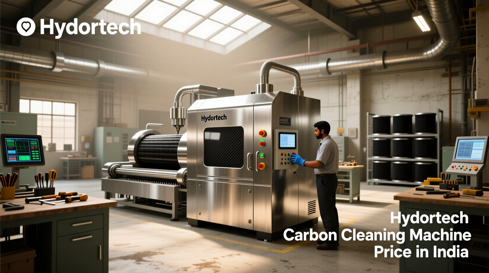 What Is the Hydrotech Carbon Cleaning Machine Price in India?