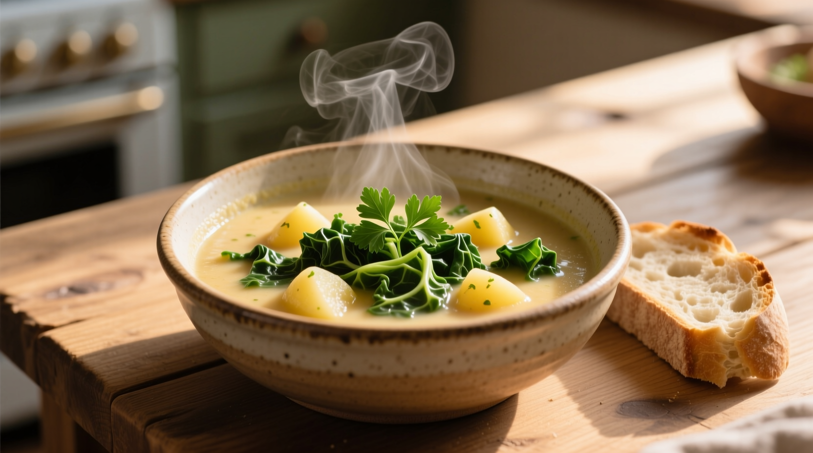 potato and kale soup