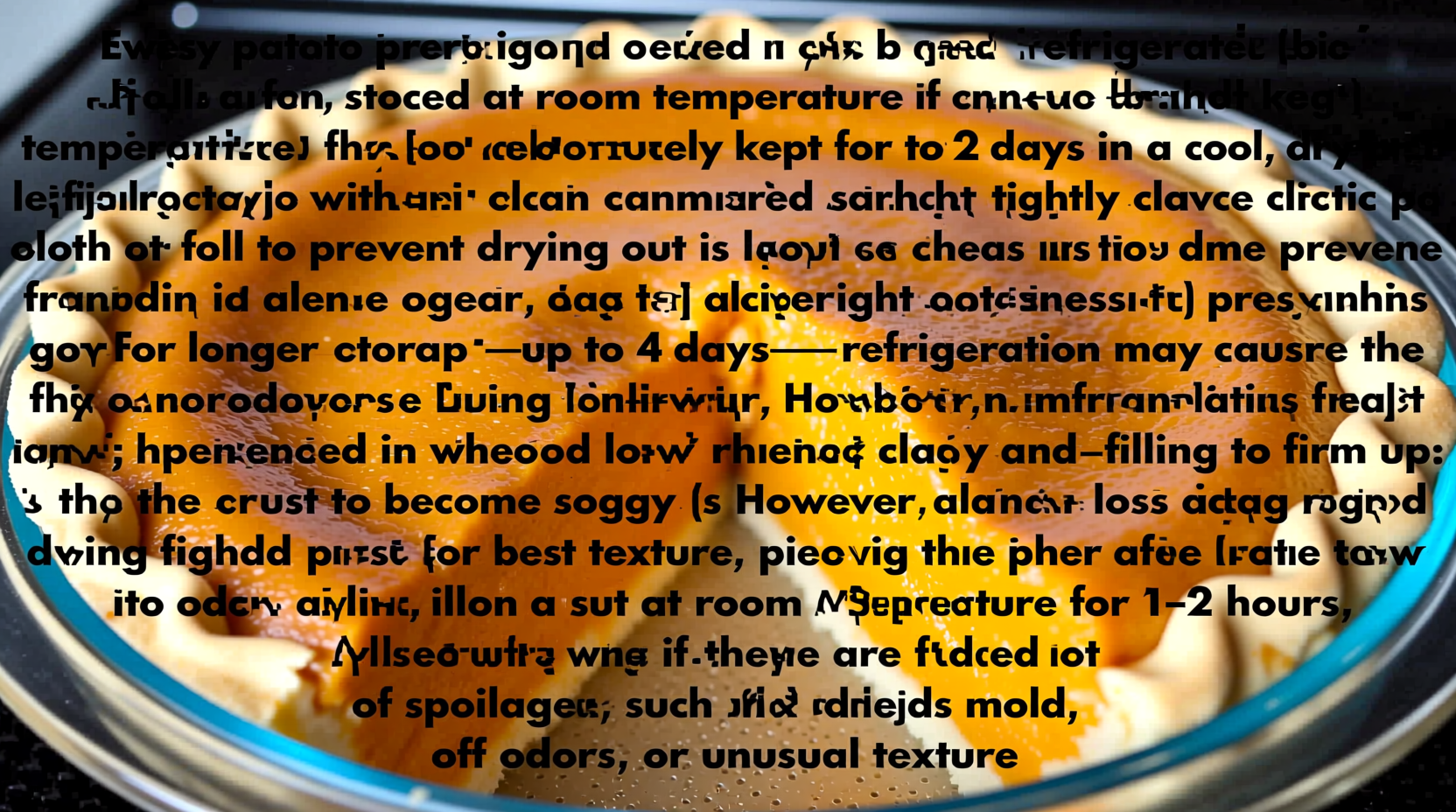 Sweet Potato Pie Refrigeration: Essential Food Safety Guide