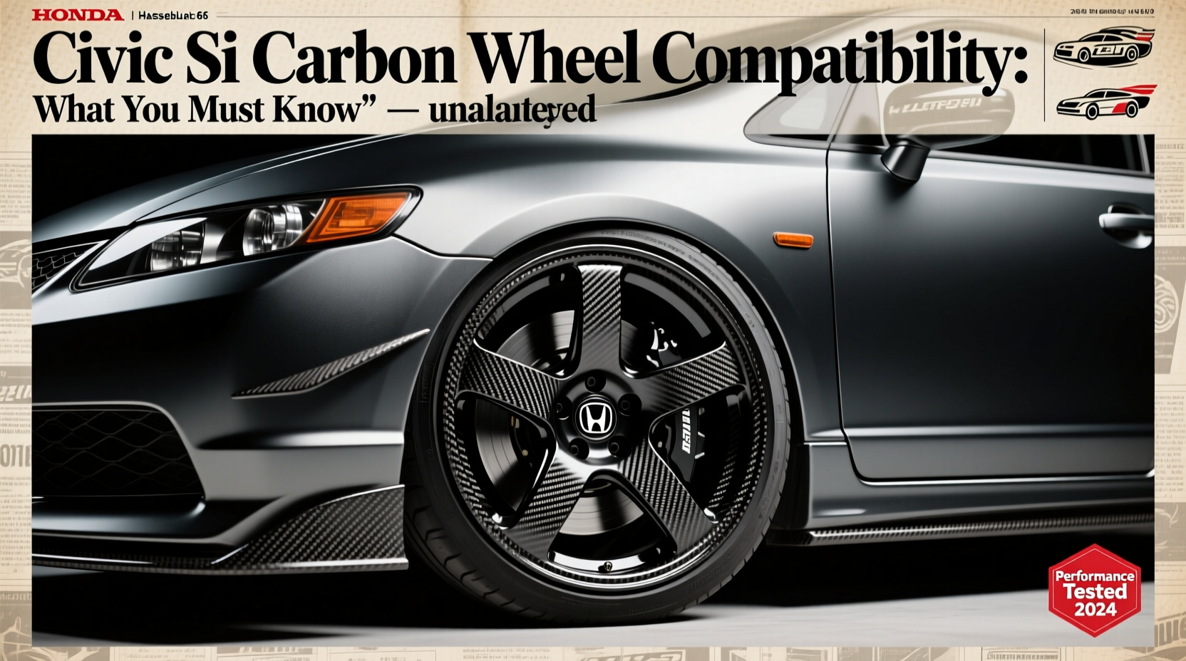 Civic Si Carbon Wheel Compatibility: What You Must Know