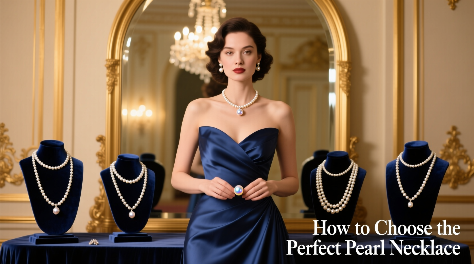 how to select the perfect pearl necklace to complement your evening gown elegantly