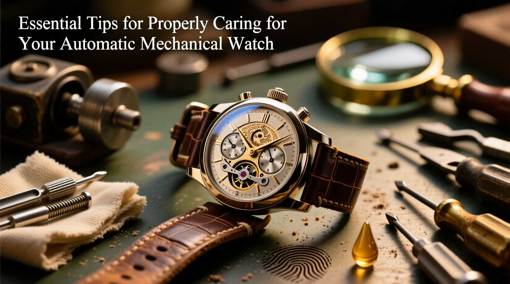 essential tips for properly caring for your automatic mechanical watch