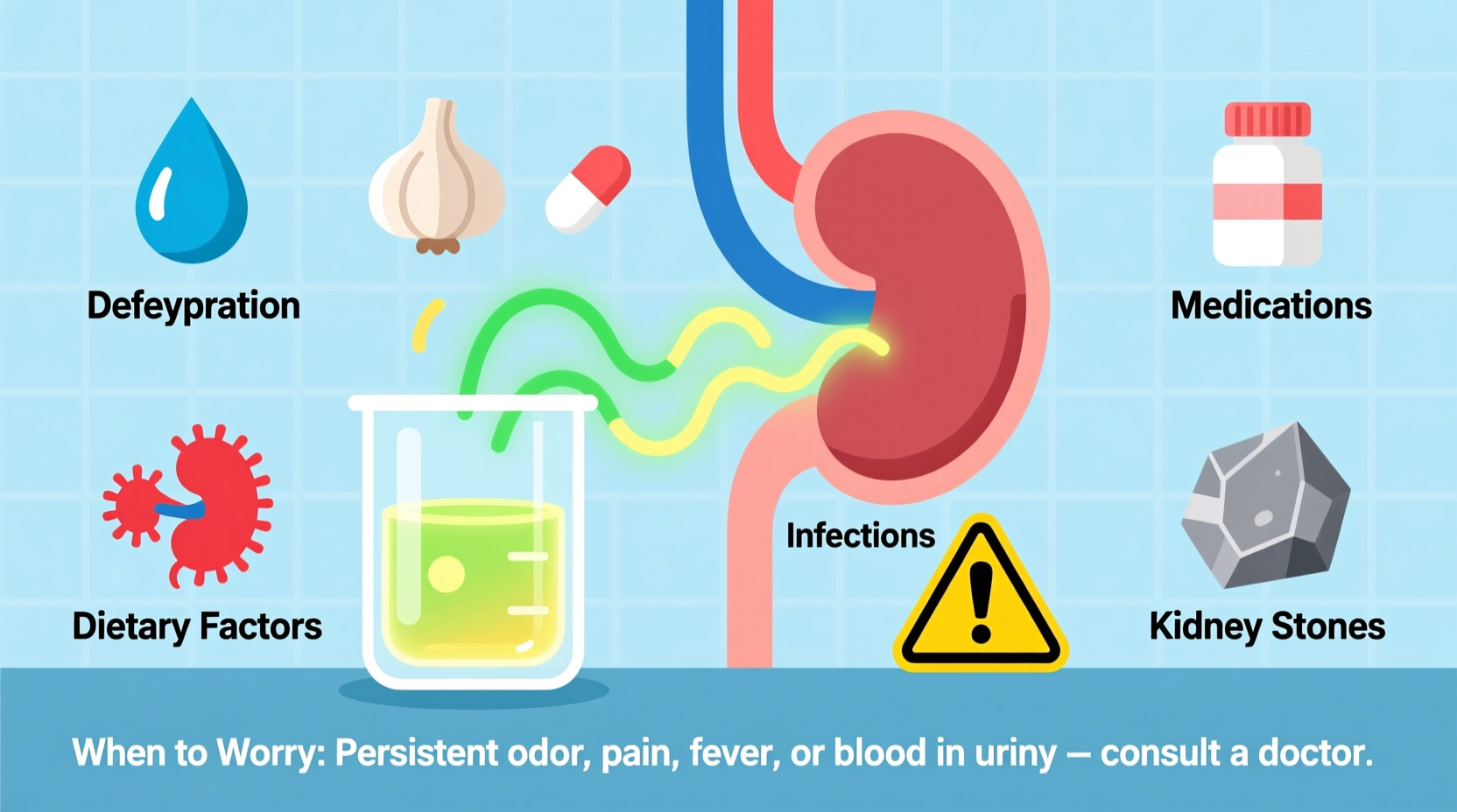 why does my urine smell bad common causes when to worry 2